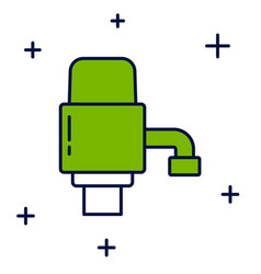 Filled Outline Mechanical Pump For Bottled Water