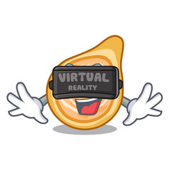 Virtual Reality Chicken Coxinha Isolated