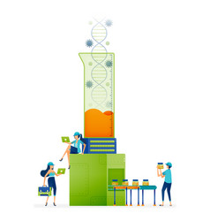 Viral Dna Processing Plant For The Manufacture