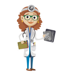 Female Doctor Cartoon