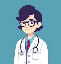 Doctor With Plain Background