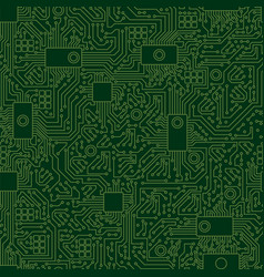 Computer Board Chip Green Pattern Modern