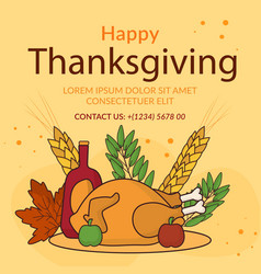 Thanksgiving Celebration Posts Set