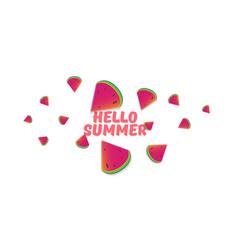 Hello Summer Beach Party Horizontal Banner