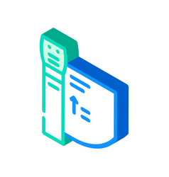 Turnstile Equipment Isometric Icon