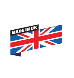 Made In Uk Britain Flag Ribbon