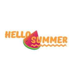 Hello Summer Beach Party Horizontal Banner