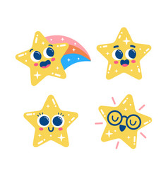 Beautiful Glitzy Stars Set