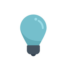 Bulb Icon Flat Computer Interface