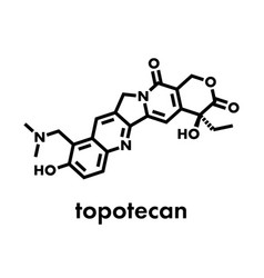 Topotecan Cancer Drug Molecule Topoisomerase I