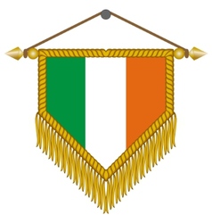 Pennant With The Flag Of Ireland