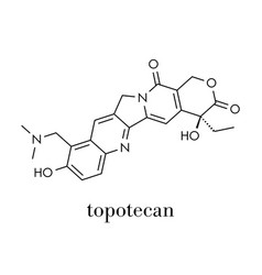 Topotecan Cancer Drug Molecule Topoisomerase I