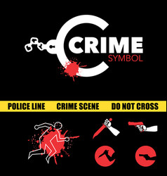 Crime Scene Symbols