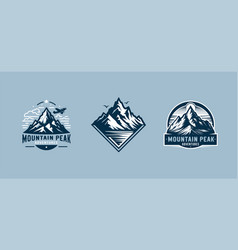 Set Of Outdoor Discovery Logos