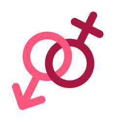 Male And Female Sex Gender Symbol Icon