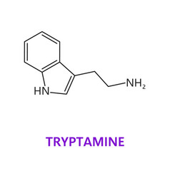 Neurotransmitter Tryptamine Chemical Formula