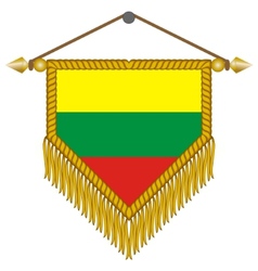 Pennant With The Flag Of Lithuania