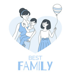 Best Family Flyer Design Template With Text Space