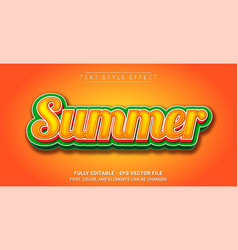 Summer Text Style Effect