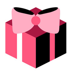 Gift Box For Valentine Day Holiday Icon