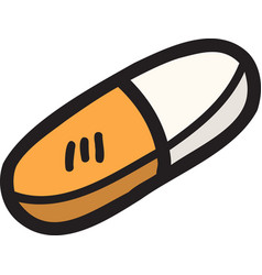 Hand Drawn Capsule Pill