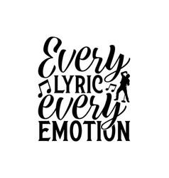 Every Lyric Emotion