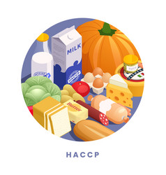 Haccp Food Safety Concept