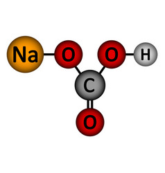 Sodium Bicarbonate Molecule Icon