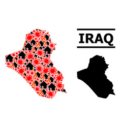 War Mosaic Map Of Iraq