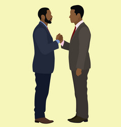 Black Men Handshake