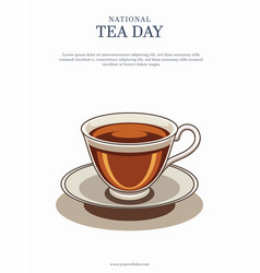 National Tea Day Background