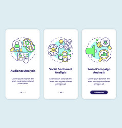 Social Media Analytics Layers Onboarding Mobile