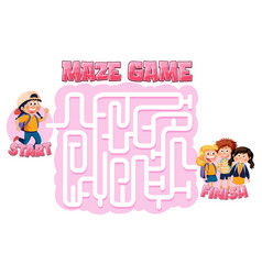 Maze Game Template For Kids