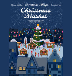 Poster Christmas Market City Square Xmas Fair