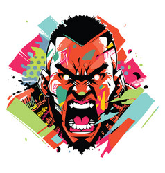 Urban Warrior Graphic For Tshirt