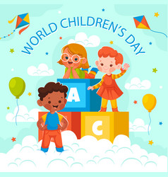 Flat World Children Day