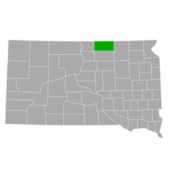 Map Mcpherson In South Dakota