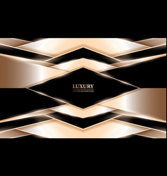 Rose Gold And Black Luxury Abstract Background