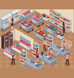 Supermarket Isometric