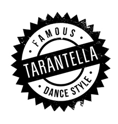 Famous Dance Style Tarantella Stamp