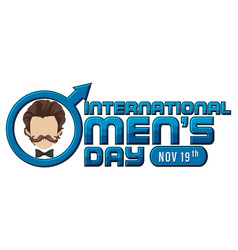 International Mens Day Poster Design