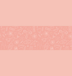 Women Menstruation Periods Seamless Pattern