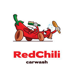 Red Chili Car Wash Logo