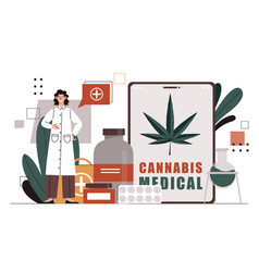 Cannabis Medical Concept