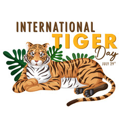 For International Tiger Day July 29th