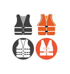 Life Vest Icon Logo