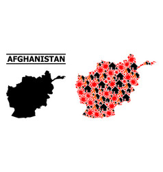 War Pattern Map Of Afghanistan