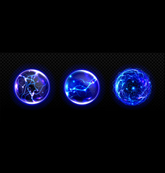 Energy Balls With Lightnings Power Spheres Set