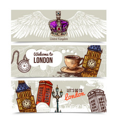 London Horizontal Banners