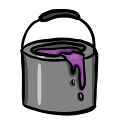 Paint Bucket - Hand Drawn Doodle Icon